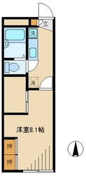 レオパレスアクアIIの物件間取画像